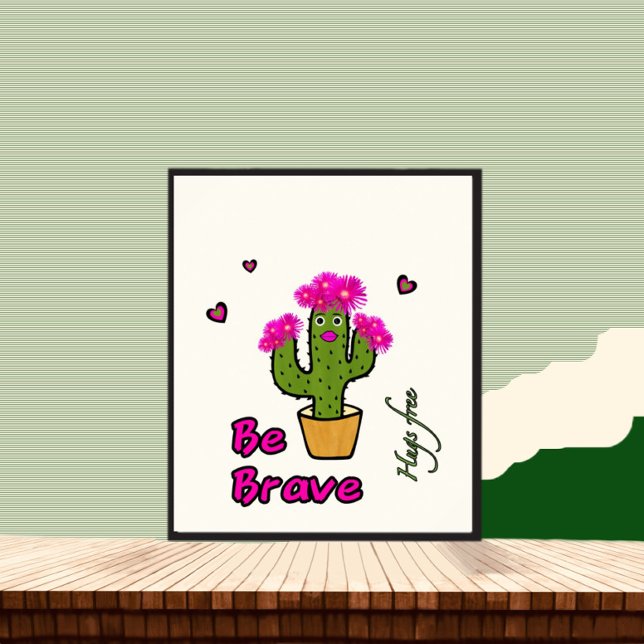Poster Cacto verde (Criador carregado)