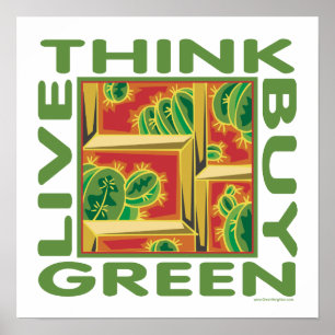 Pôster Cactus Design