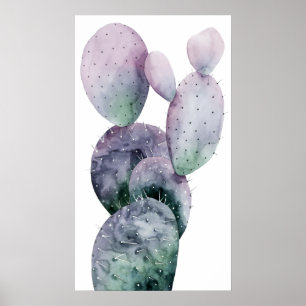 Poster Cactus Roxo