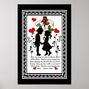 Pôster Cada aumentaram têm-no são os espinhos