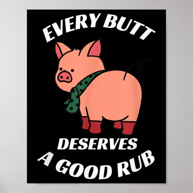 Poster Cada Bumbum Merece Um Bom Agitador Fu (Frente)