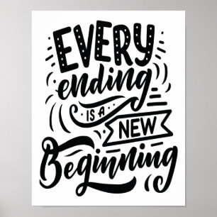 Poster Cada Fim É Um Novo Começo