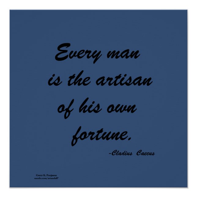 PÔSTER CADA HOMEM (Frente)