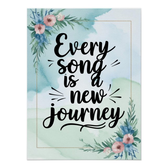 Pôster Cada Música É Uma Nova Opção 3 (Frente)