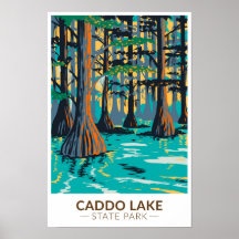 Caddo Lake State Park Texas Vintage
