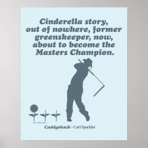 Poster Caddyshack História Cindrella