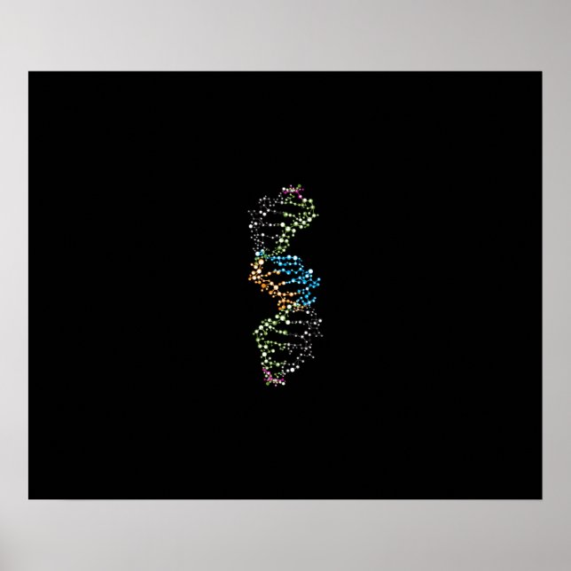 Poster Cadeia de DNA (Frente)