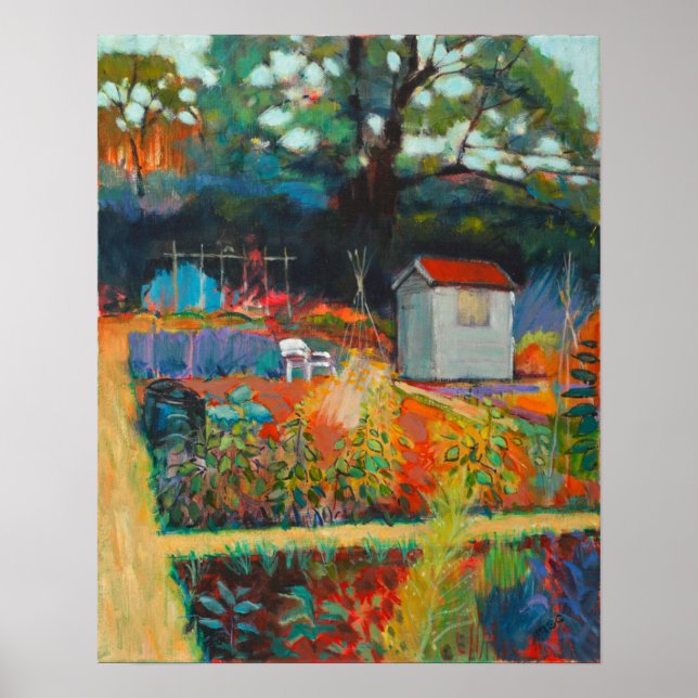 Pôster Cadeira branca (Frente)