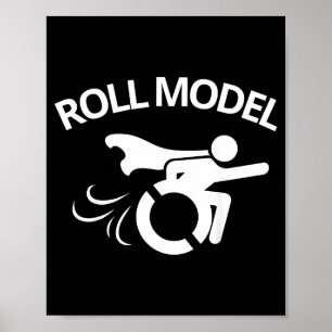 Poster Cadeira de Rodas Sarcástica Deficiente Engraçada