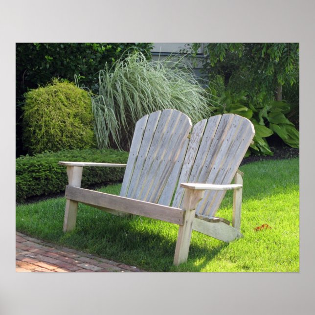 Pôster Cadeira em Ocean Grove NJ / Jersey Shore (Frente)