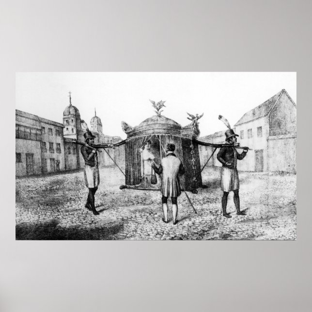 Poster Cadeira Sedan brasileira e Imploração de Pessoa (Frente)