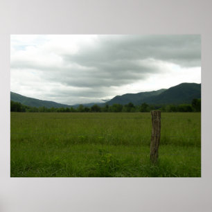 Poster Cades Cove, Excelente Enfumaçado Mountains NP