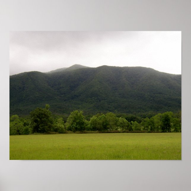 Poster Cades Cove, Montanhas Enfumaçados Excelentes NP, T (Frente)