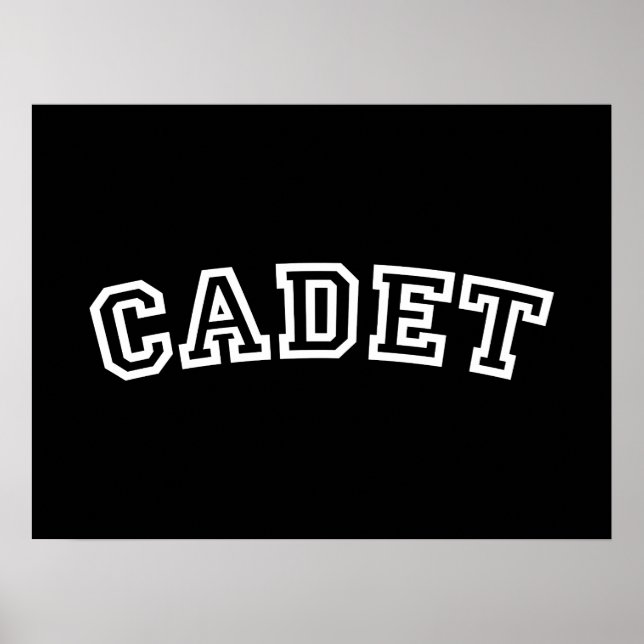 POSTER CADET (Frente)