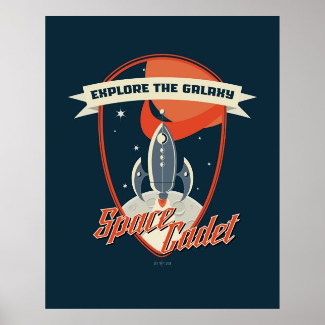 Poster Cadete Espacial (Frente)