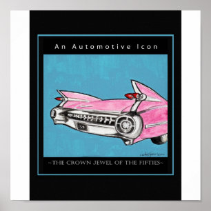 Pôster cadillac 1959