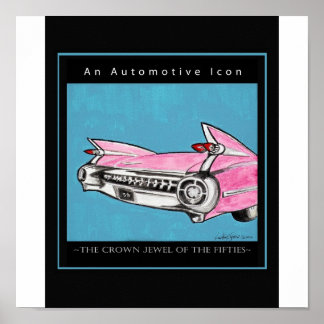 Pôster cadillac 1959