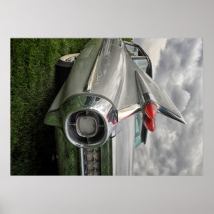 Pôster Cadillac 1959 do clássico