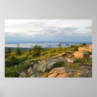 Poster Cadillac do Parque Nacional Acadia