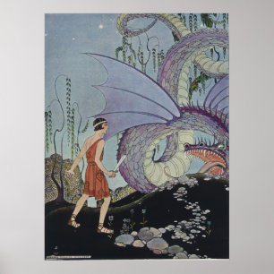 Pôster Cadmus e o dragão