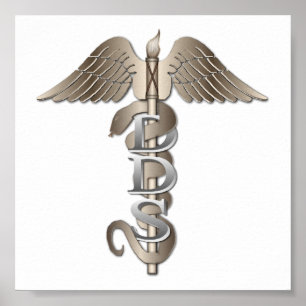 Poster Caduceus DDS