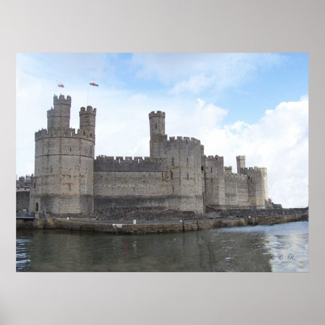 POSTER CAERNARFON CASTLE (Frente)
