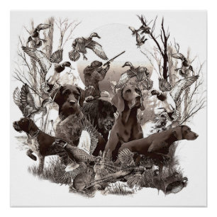 Pôster Cães caçadores (SPG) Poster