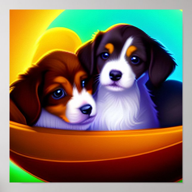 Poster Cães De Papoila (Frente)