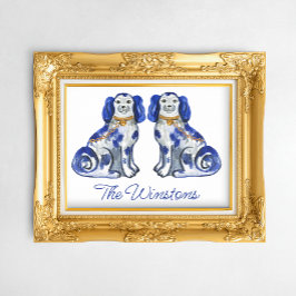 Poster Cães de Staffordshire