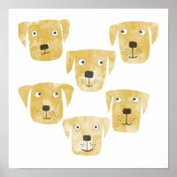 Cães de varejo Labrador Ouro de Diversão