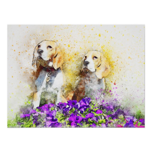 Pôster Cães Gêmeos (Frente)