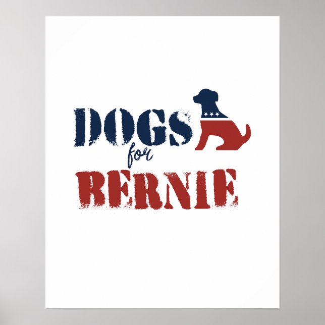 Poster Cães para Bernie (Frente)