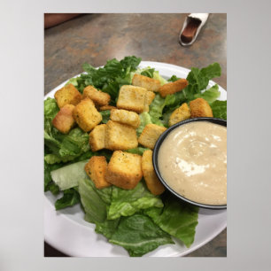 Poster Caesar Salad Photo
