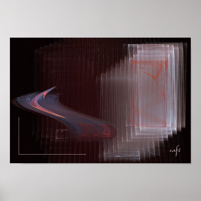 Pôster Café (Frente)