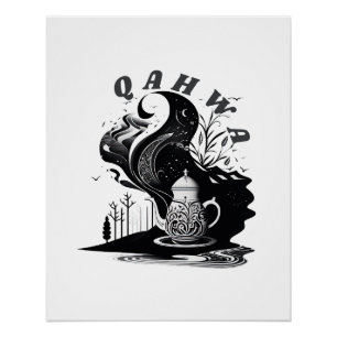 Pôster Café árabe