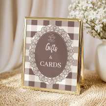 Cafe Bebe Presentes Rústicos e Cartões Chá de Bebê