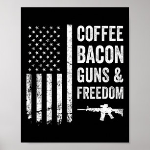 Poster Café Bycon Armas E Liberdade - Churrasqueira Engra