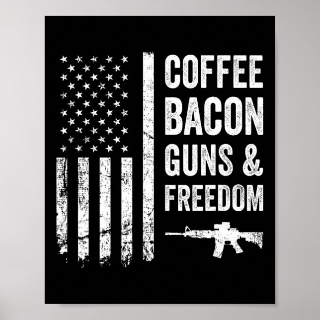 Poster Café Bycon Armas E Liberdade - Churrasqueira Engra (Frente)