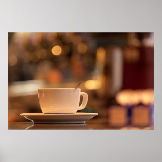 Pôster Café Cappucccino, Veneza, Itália (Frente)