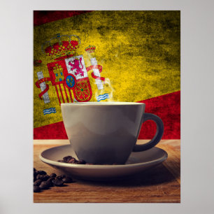 Poster Café da Espanha