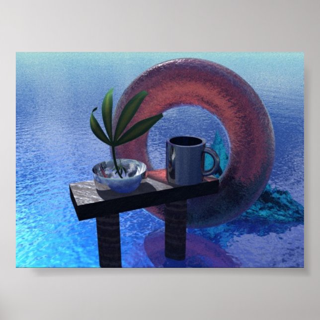 Pôster Café da Manhã (Frente)