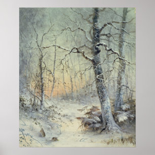 Pôster Café da manhã de inverno