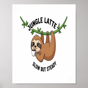 Poster Café da Manhã de Sloth