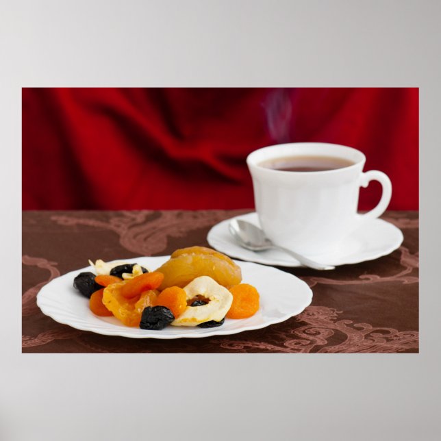 Poster Café da manhã saudável (Frente)