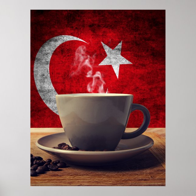 Poster Café da Turquia (Frente)