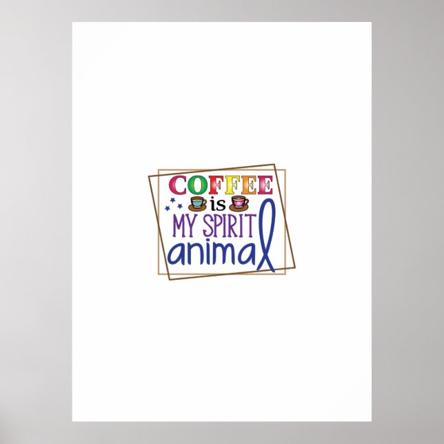 Poster Café De Arte Café É Meu Espírito 2 (Frente)