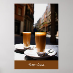 Poster Café de Barcelona