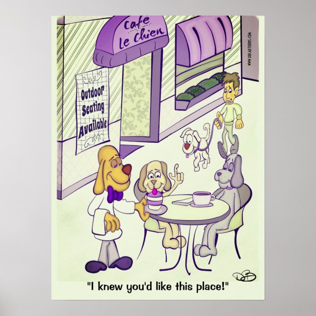 Poster Café de Cachorro (Frente)