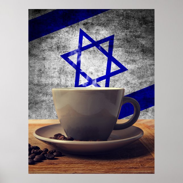 Poster Café de Israel (Frente)
