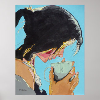 Pôster Café de manhã